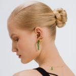 La Floraison Enamel Earrings (Size S) - Image 2
