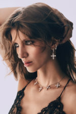 Crosses Necklace with Diamond Crosses - Image 2
