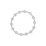 High Jewelry Bracelet with Round Rose-Cut Diamonds