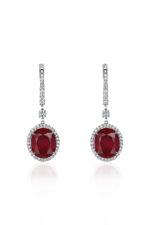 High Jewelry Ruby Earrings