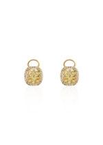 High Jewelry Yellow Diamond Stud Earrings