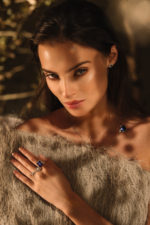 High Jewelry Necklace with Blue Tanzanite - Image 3