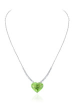 High Jewelry Green Paraiba Tourmaline Necklace