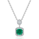 High Jewelry Emerald and Diamond Necklace