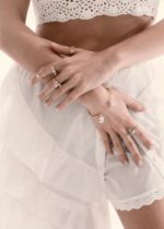 Lis des Vallées Ring with Pearls and Diamonds - Image 3