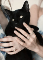 Lis des Vallées Ring with Pearl and Diamonds - Image 3