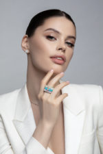 Le Bonbon Ring with Moonstones and Diamonds - Image 2