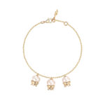 Lis des Vallées Bracelet with Pearls and Diamonds