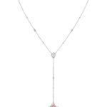 High Jewelry Choker Necklace with Morganite and Diamonds
