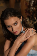 La féminité Aquamarine and Diamond Ring - Image 2