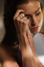 La féminité Aquamarine and Diamond Ring - Image 3