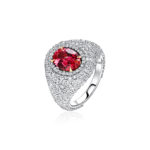 High Jewelry Mahenge Spinel and Diamond Ring
