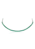 High Jewelry Emerald Necklace