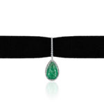 High Jewelry Zambian Emerald Choker