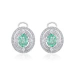 High Jewelry Paraiba Tourmaline Stud Earrings