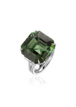 High Jewelry Tourmaline and Diamond Ring