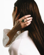 High Jewelry Tourmaline and Diamond Ring - Image 3
