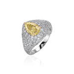 High Jewelry Yellow Diamond Ring