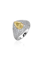 High Jewelry Yellow Diamond Ring