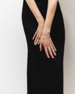 High Jewelry Spinel and Diamond Slave Bracelet - Image 4