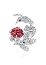 High Jewelry Tourmaline and Diamond Ring