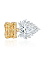 High Jewelry Yellow Diamond Ring - Image 2