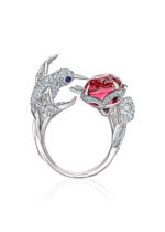 High Jewelry Tourmaline and Diamond Ring - Image 2