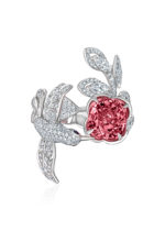 High Jewelry Tourmaline and Diamond Ring - Image 3
