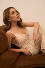 Le Bonbon Turquoise and Diamond Ear Cuff - Image 2