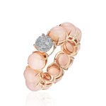 Le Bonbon Pink Opal and Diamond Ring